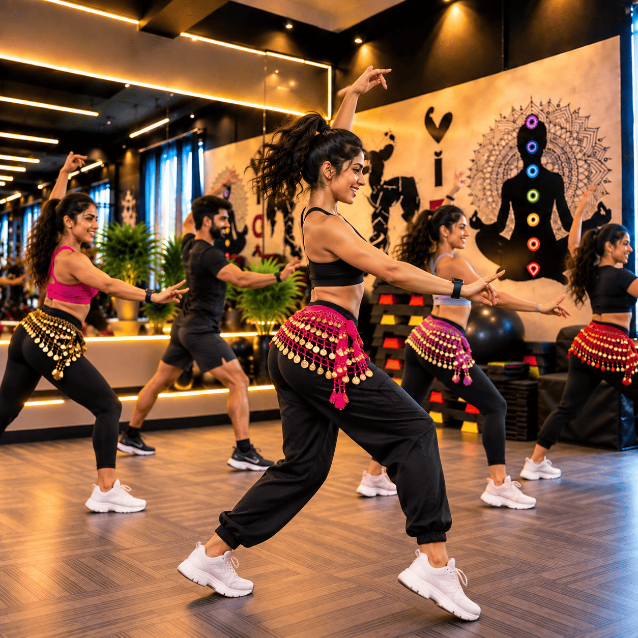 Bollywood Zumba dance and celebration