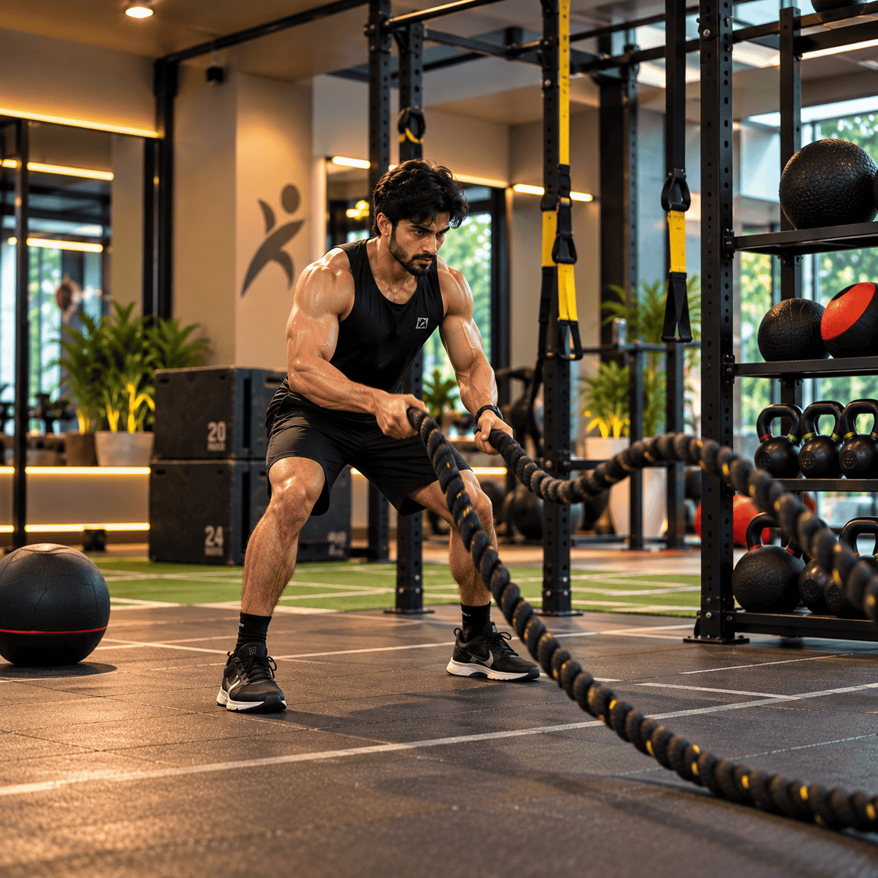 Functional training tire flip