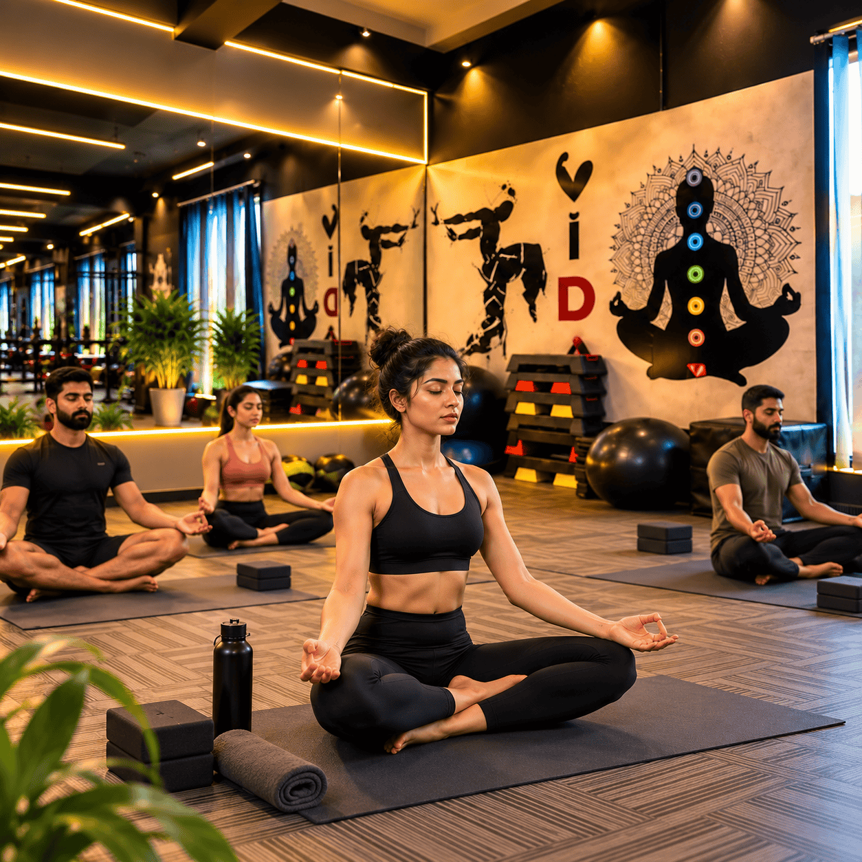 Mindful movement and yoga posture