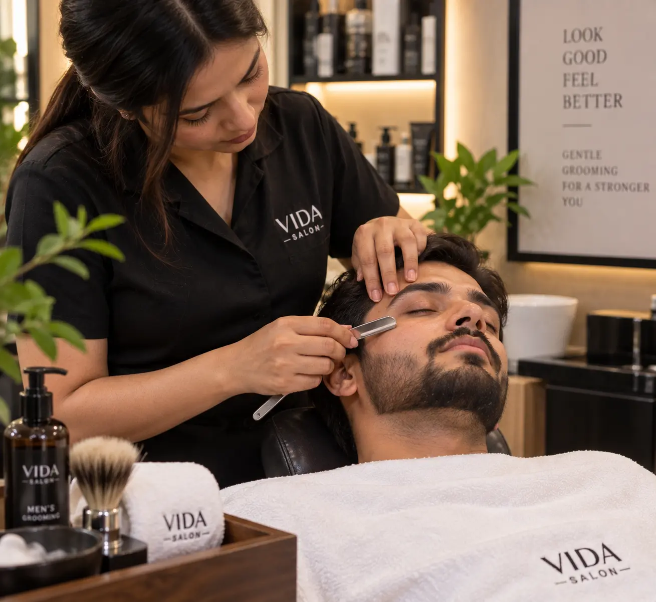 Gentle grooming and bespoke styling at VIDA Salon